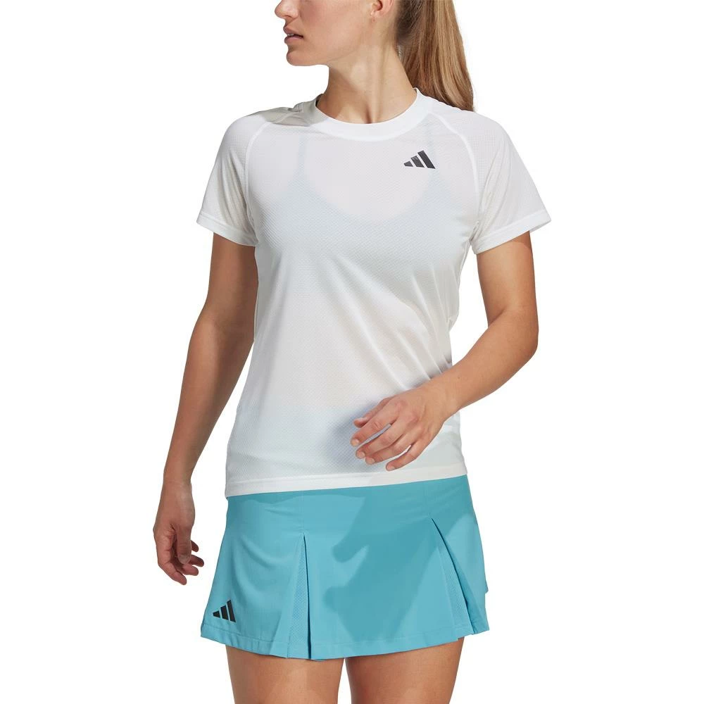 Adidas Women's Club Tee - White 2 Adidas Women's Club Tee - White - Image 2