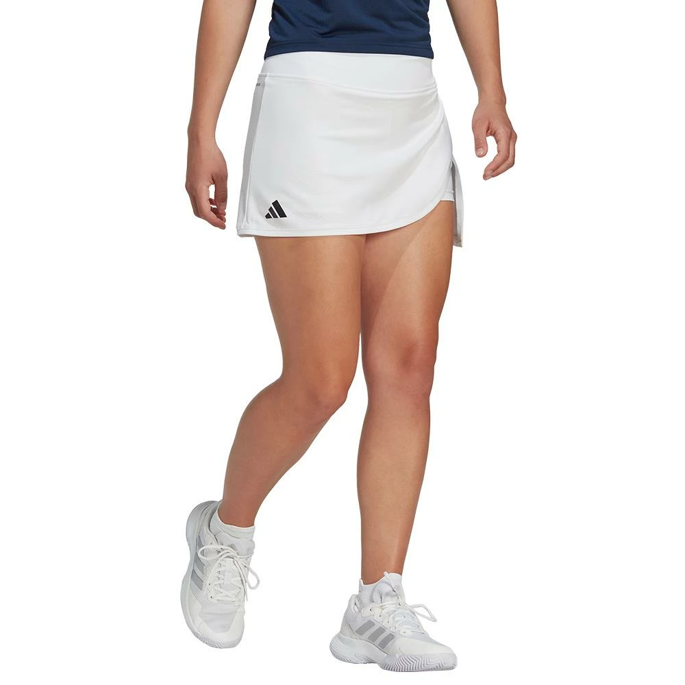 Adidas Women's Club Skirt - White 2 Adidas Women's Club Skirt - White - Image 2