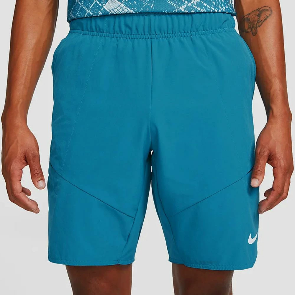 Nike Men's Advantage 9" Short - Green Abyss 2 Nike Men's Advantage 9" Short - Green Abyss - Image 2