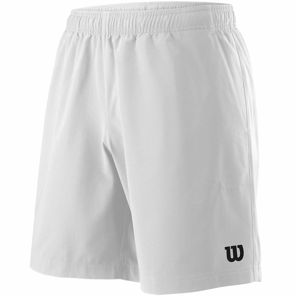 Wilson Men's Team 8" Short - White 1 Wilson Men's Team 8" Short - White