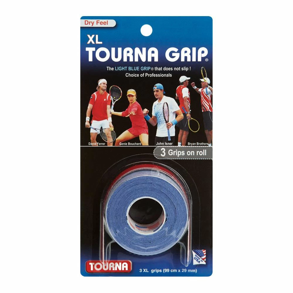 Unique Tourna Grip XL Overgrip - 3 Pack Reel 1 Unique Tourna Grip XL Overgrip - 3 Pack Reel