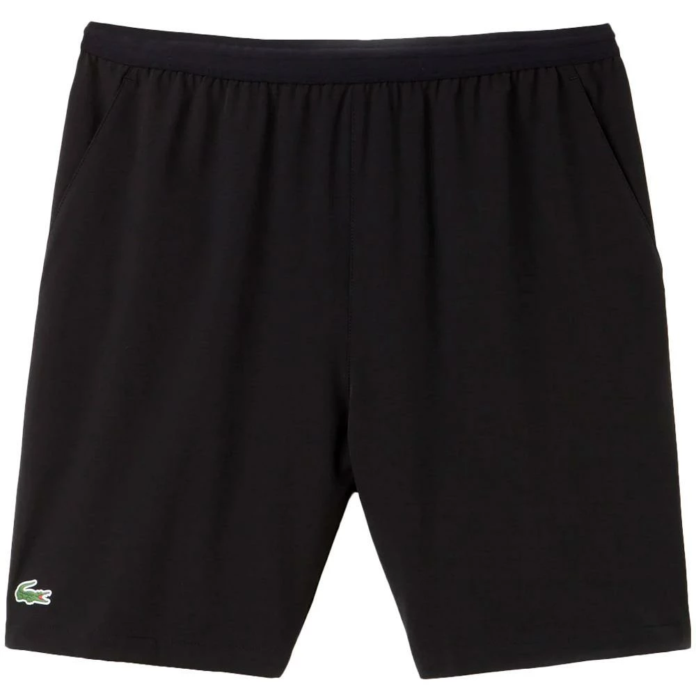Lacoste Men's Sport Stretch Tennis Short - Black 1 Lacoste Men's Sport Stretch Tennis Short - Black