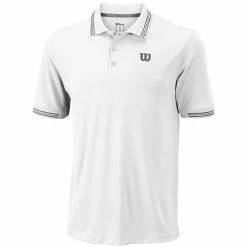 Wilson Men's Tipped Star Polo - White