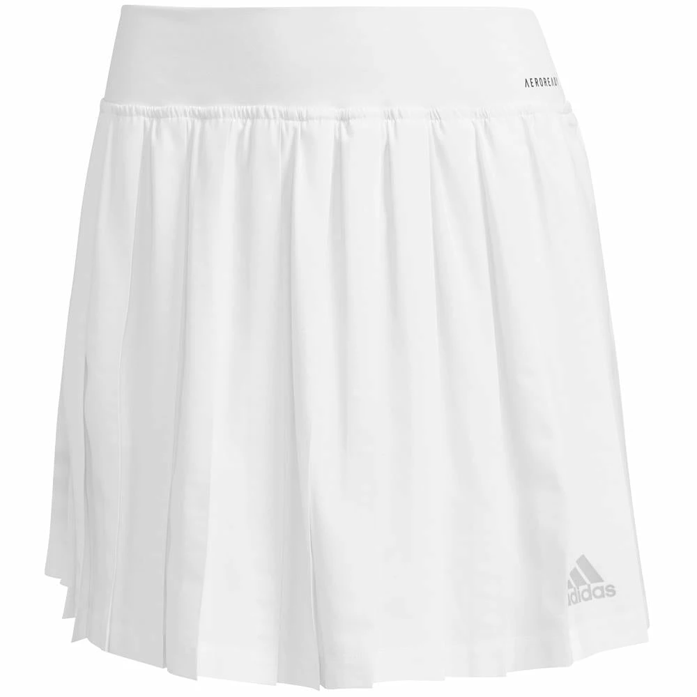 Adidas Women's Club Pleated Skort - White 1 Adidas Women's Club Pleated Skort - White