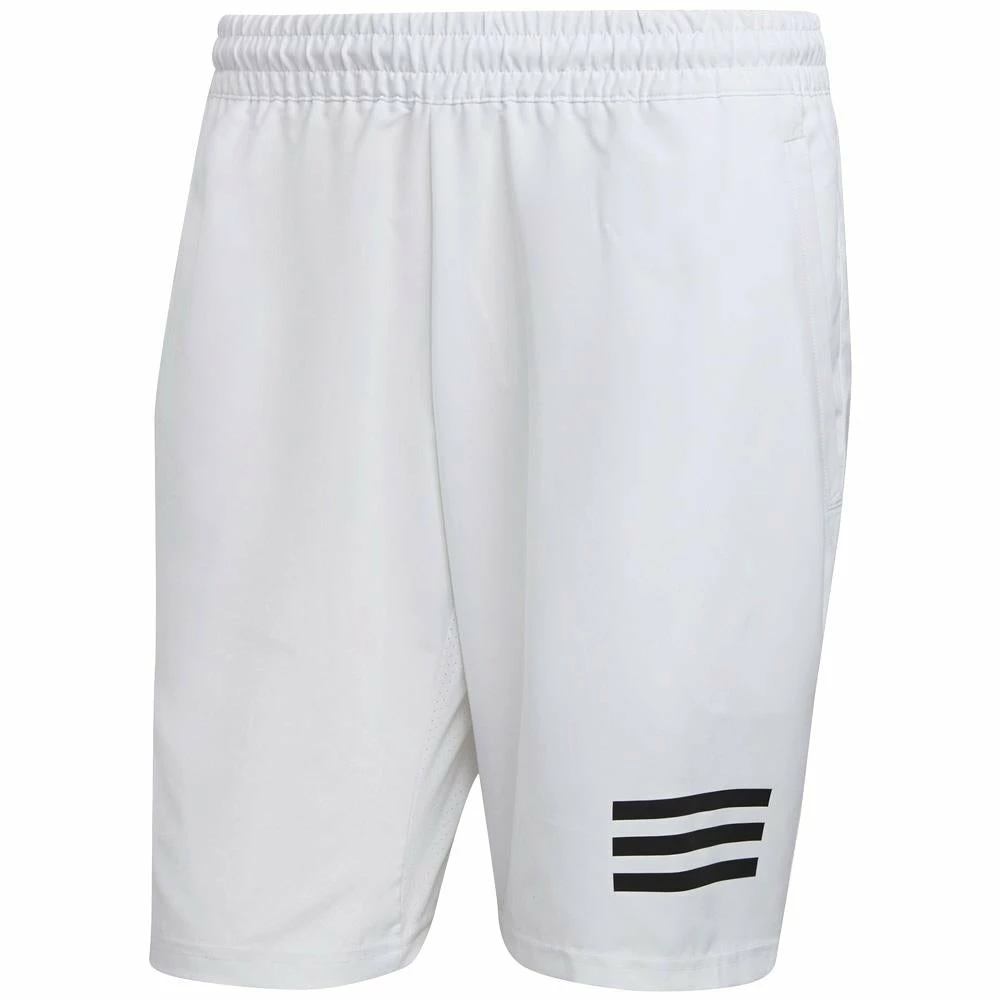 Adidas Men's Club 3-Stripes Short - White 1 Adidas Men's Club 3-Stripes Short - White