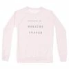 Happiness Is... Women's Morning Coffee Sweatshirt - Ballet Pink