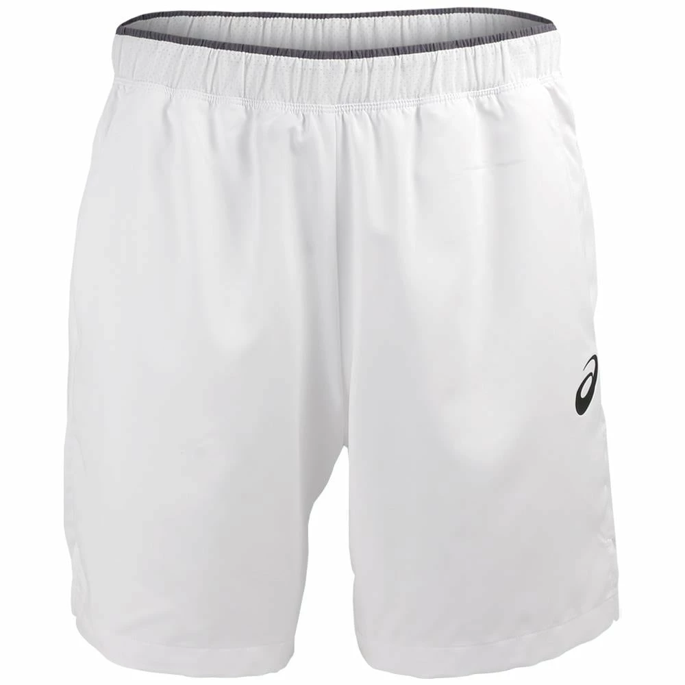 Asics Men's Court 7" Short - White 1 Asics Men's Court 7" Short - White