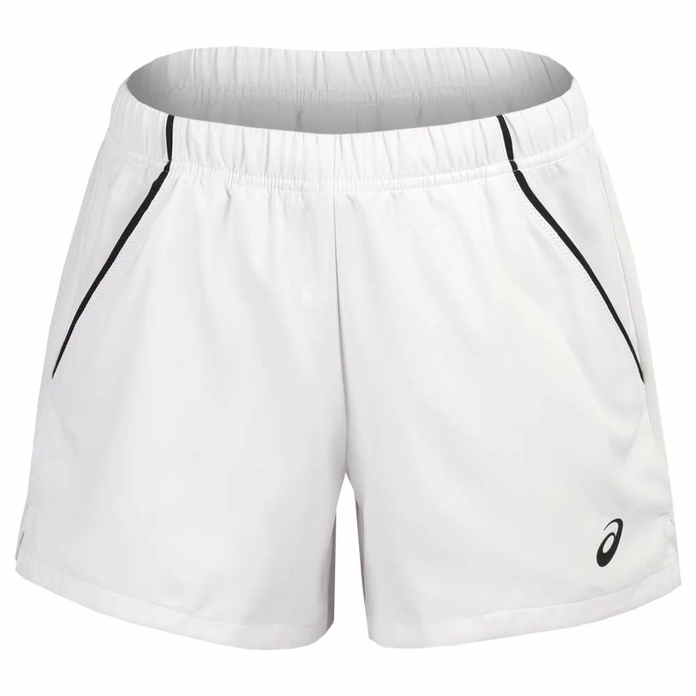 Asics Women's Court Shorts - White 1 Asics Women's Court Shorts - White