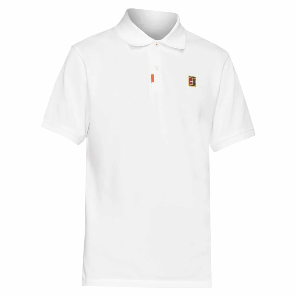 Nike Men's Heritage Slim 2 Polo - White 1 Nike Men's Heritage Slim 2 Polo - White
