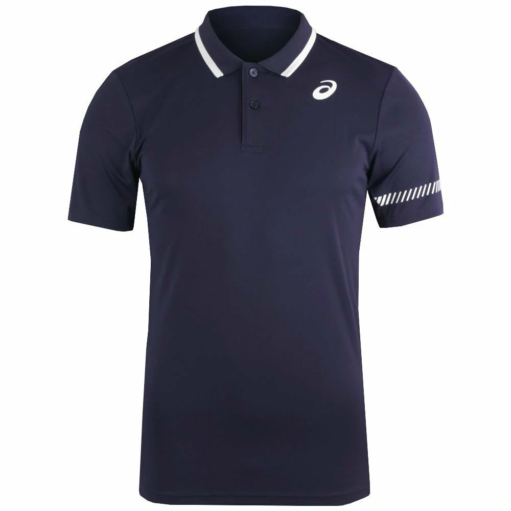 Asics Men's Court Polo - Peacoat 1 Asics Men's Court Polo - Peacoat