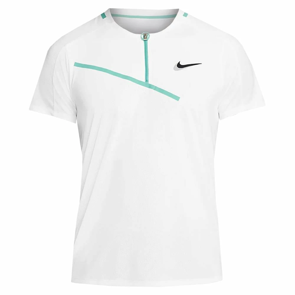 Nike Men's Slam Melbourne Polo - White/Black 1 Nike Men's Slam Melbourne Polo - White/Black