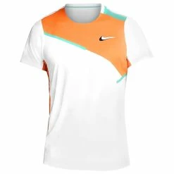 Nike Men's Slam Melbourne Shirt - White/Hot Curry