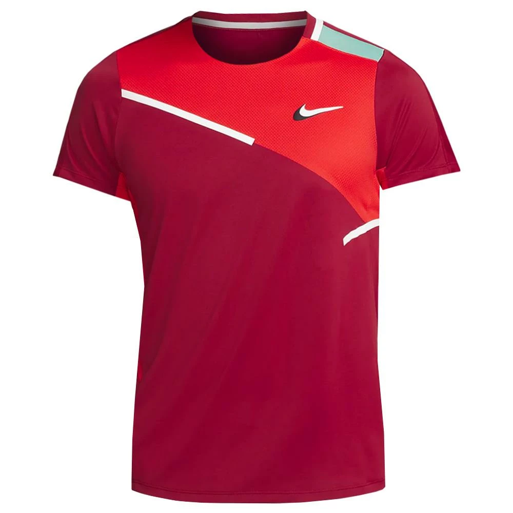 Nike Men's Slam Melbourne Shirt - Pomegranate 1 Nike Men's Slam Melbourne Shirt - Pomegranate