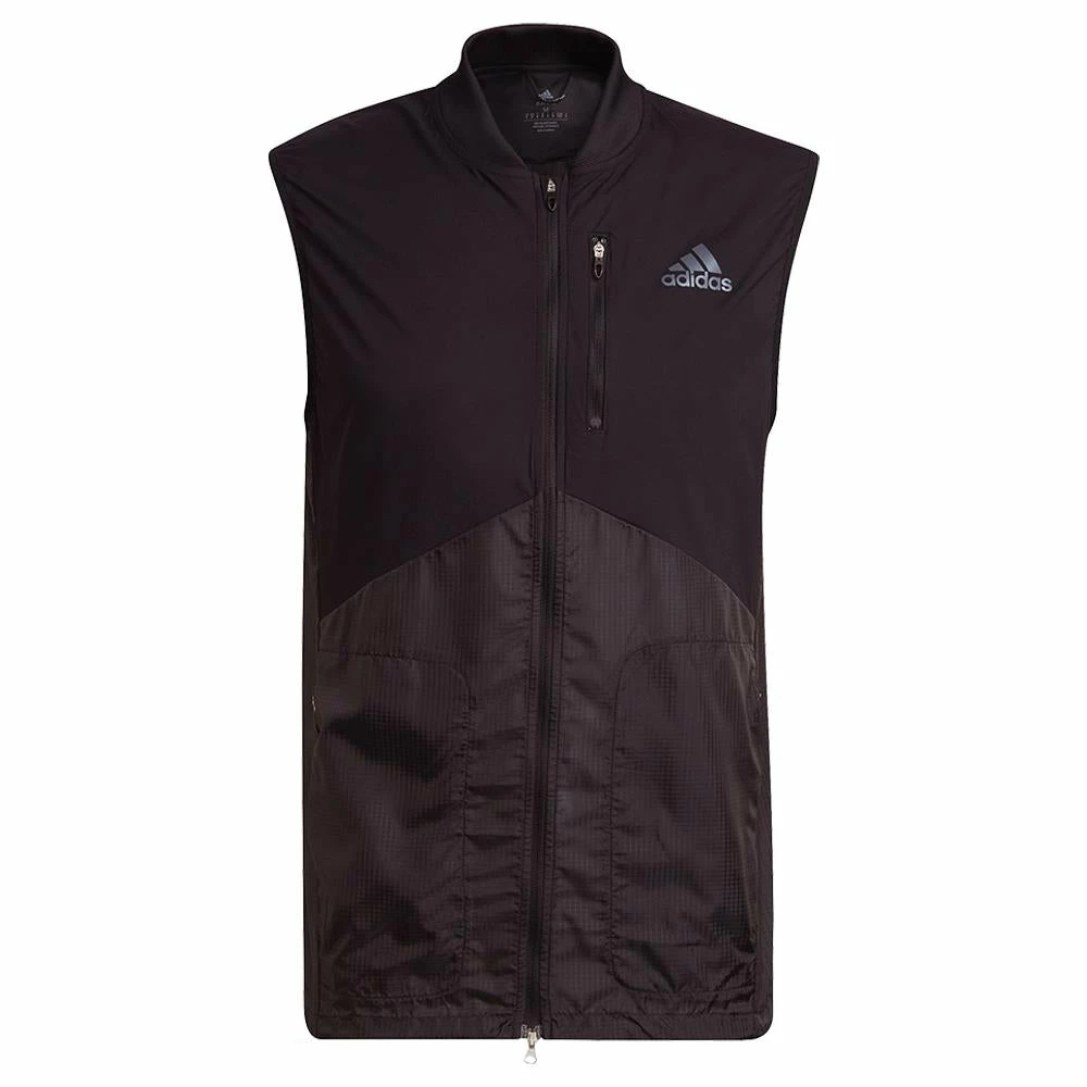 Adidas Men's AdiZero Vest - Black 1 Adidas Men's AdiZero Vest - Black
