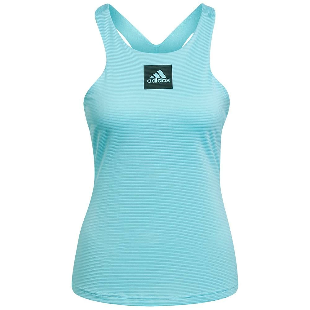 Adidas Women's Y Tank - Pulse Aqua 1 Adidas Women's Y Tank - Pulse Aqua