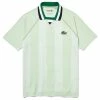Lacoste Men's Sport Seamless Jacquard Polo - Green/White