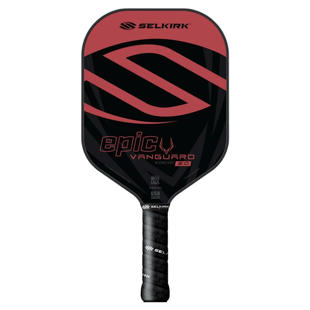 Selkirk Vanguard 2.0 Hybrid Epic Midweight - Crimson Black 1 Selkirk Vanguard 2.0 Hybrid Epic Midweight - Crimson Black