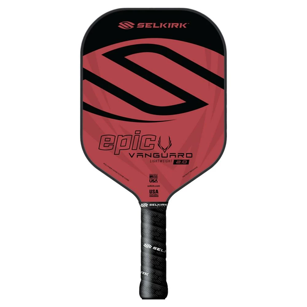 Selkirk Vanguard 2.0 Epic Lightweight - Crimson Black 1 Selkirk Vanguard 2.0 Epic Lightweight - Crimson Black