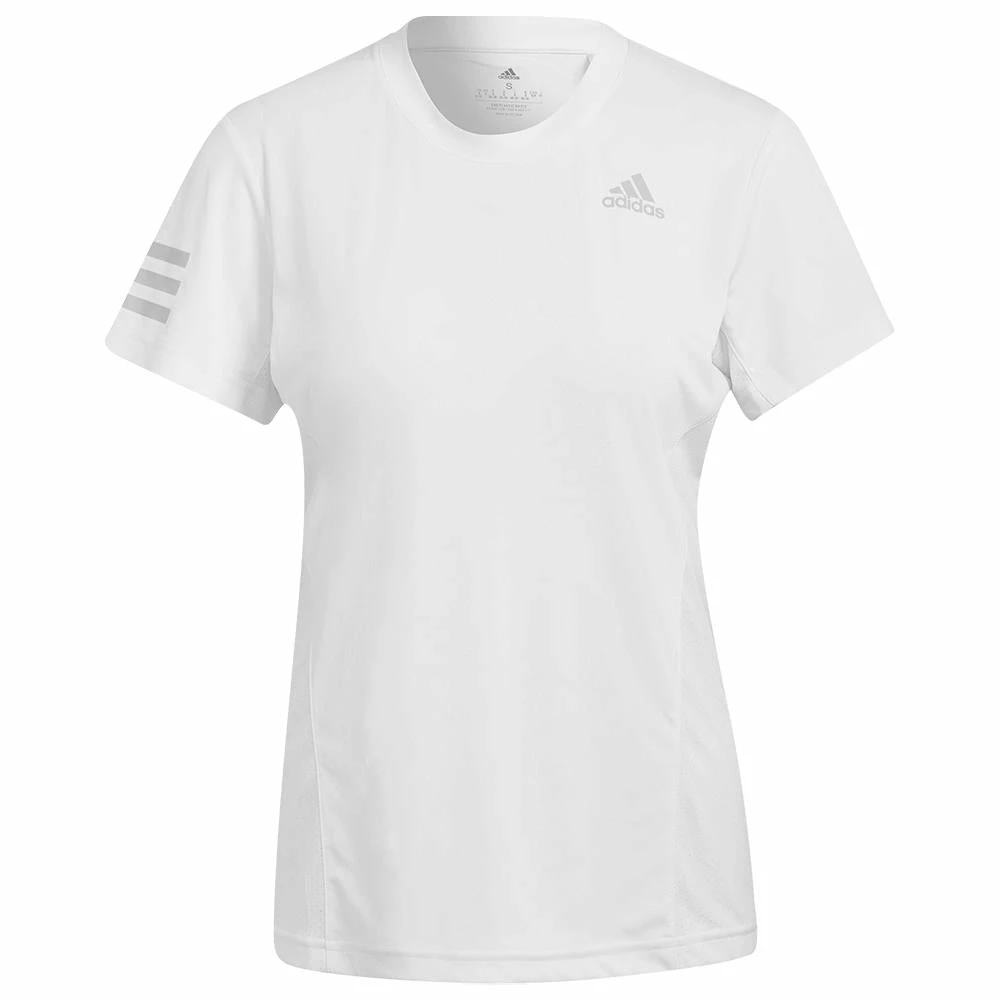 Adidas Women's Club Tennis Tee - White 1 Adidas Women's Club Tennis Tee - White
