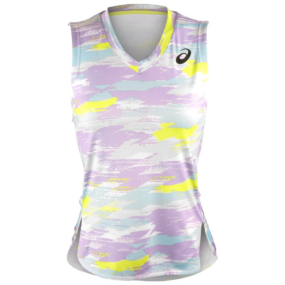 Asics Women's Match Graphic Tank - Murasaki 1 Asics Women's Match Graphic Tank - Murasaki