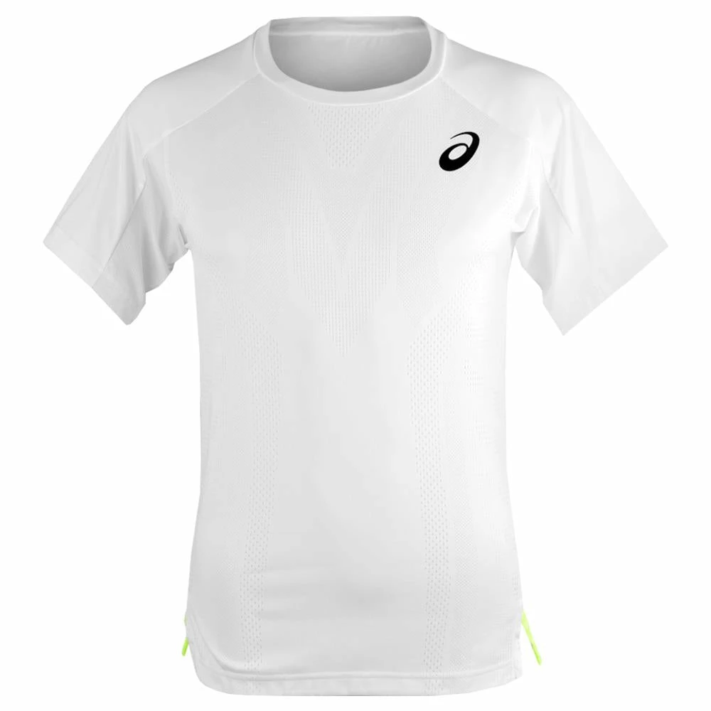 Asics Men's Match Actibreeze Short Sleeve - White 1 Asics Men's Match Actibreeze Short Sleeve - White