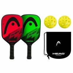 Head Flash Pickleball Set - Red/Green