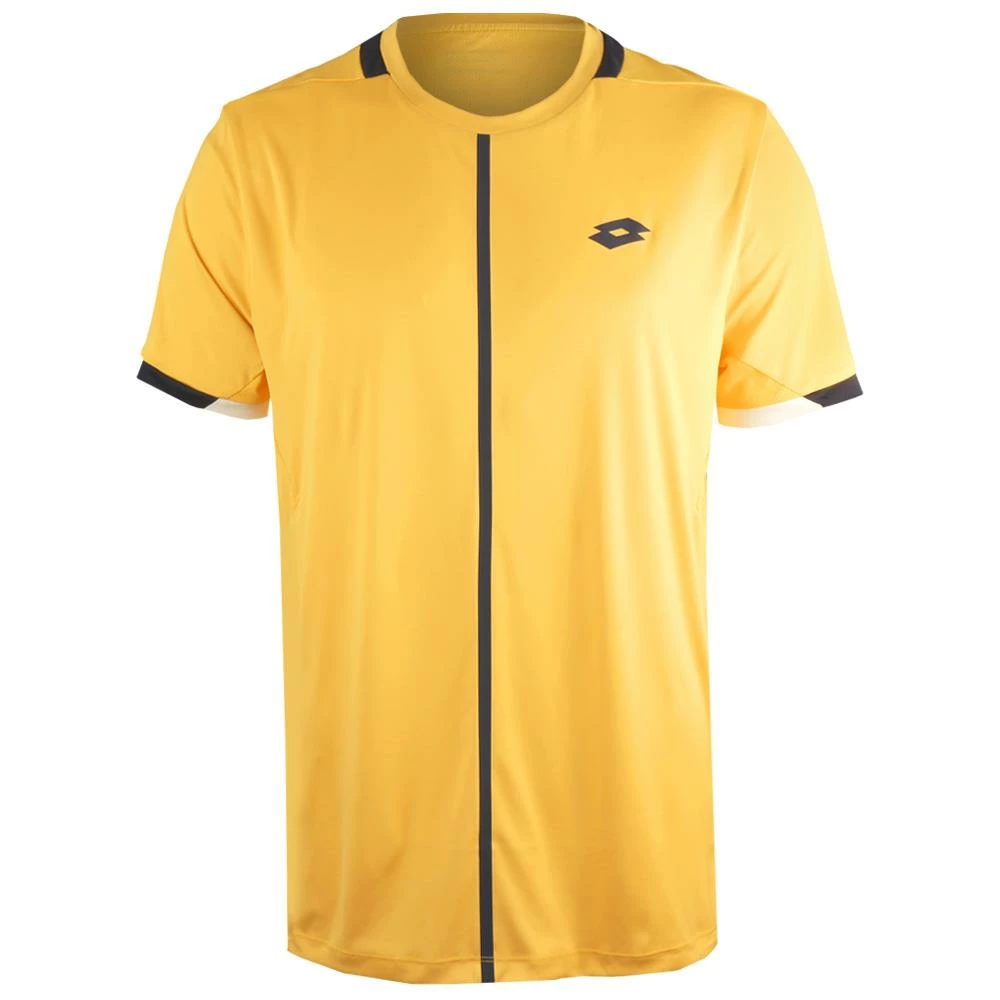 Lotto Men's Top IV Tee - Saffron/Navy Blue 1 Lotto Men's Top IV Tee - Saffron/Navy Blue