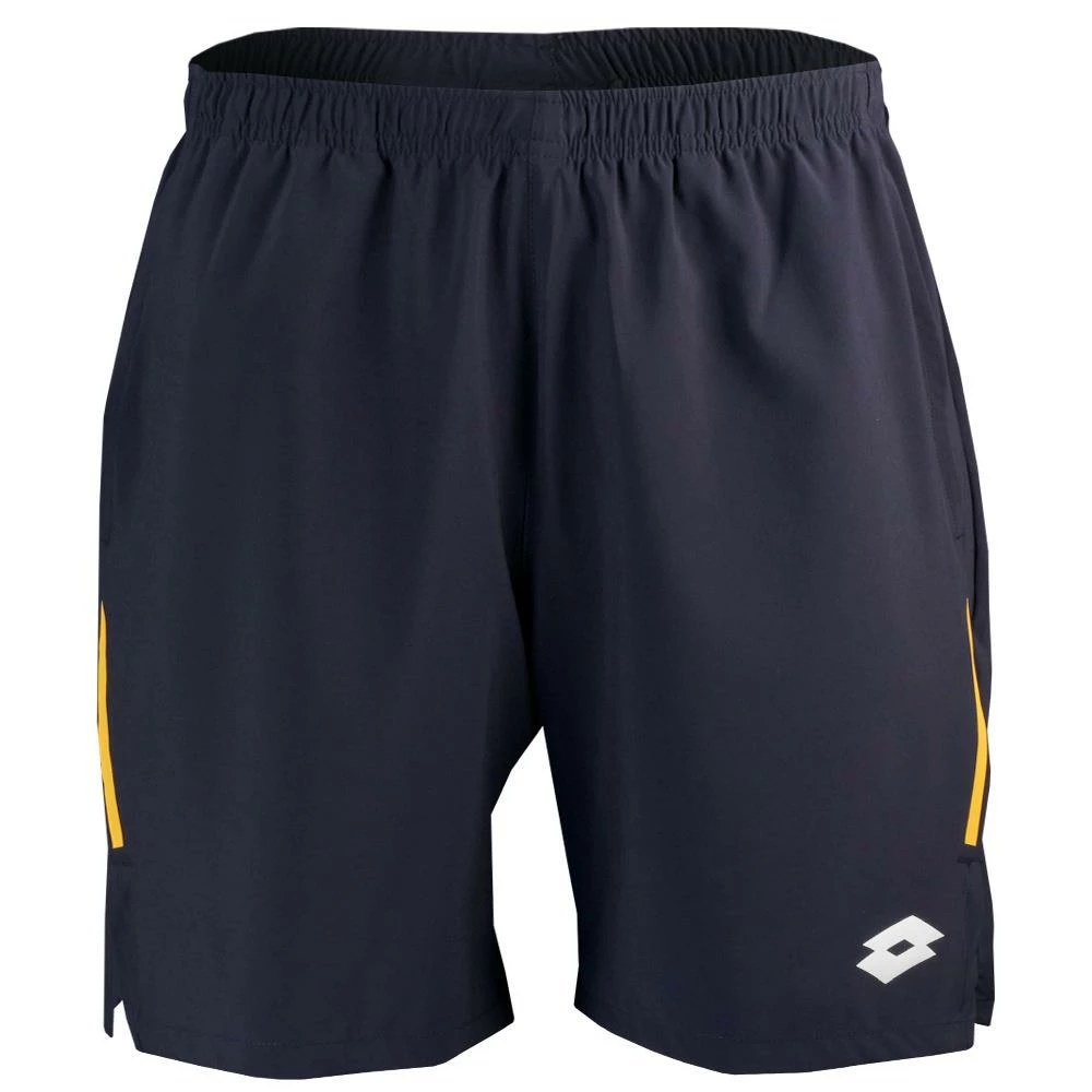 Lotto Men's Top IV Short - Navy Blue/Saffron 1 Lotto Men's Top IV Short - Navy Blue/Saffron