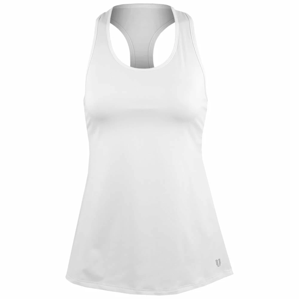 Eleven Women's Race Day Tank - White 1 Eleven Women's Race Day Tank - White