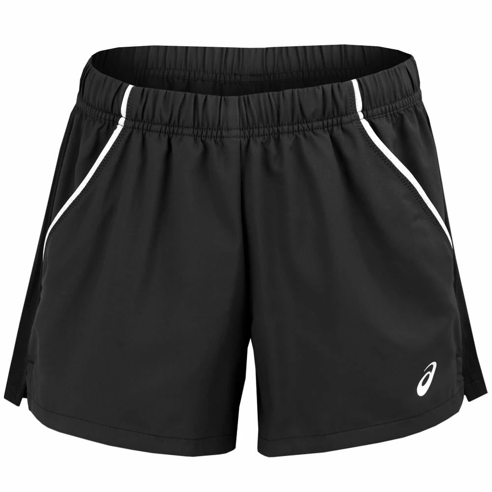 Asics Women's Court Shorts - Black 1 Asics Women's Court Shorts - Black