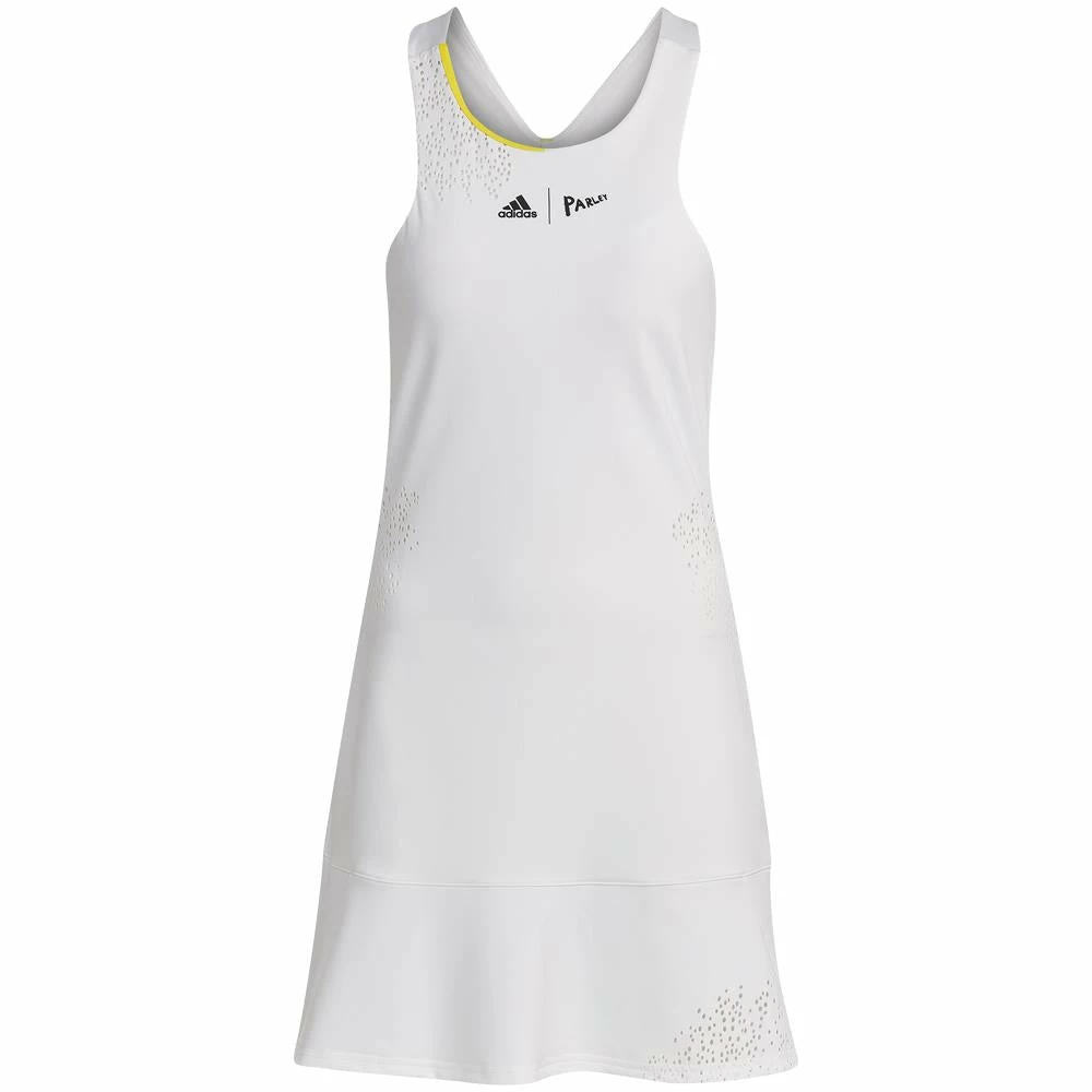 Adidas Women's London Y-Dress - Parley - White 1 Adidas Women's London Y-Dress - Parley - White