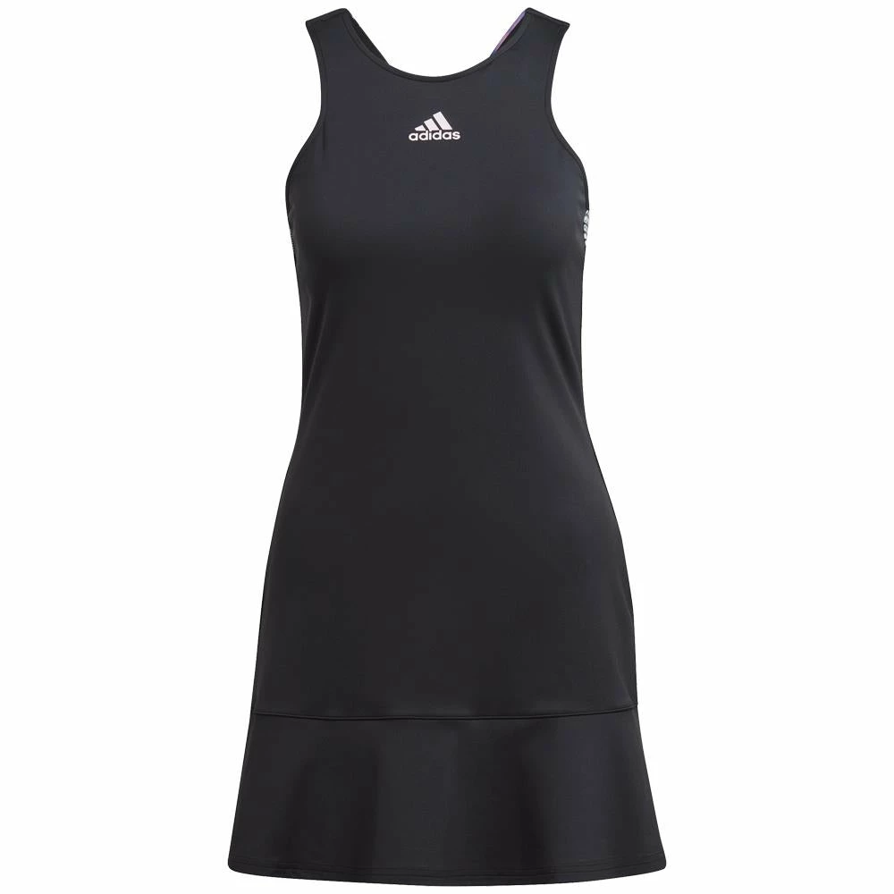 Adidas Women's U.S Series Y-Dress - Black/Clear Pink 1 Adidas Women's U.S Series Y-Dress - Black/Clear Pink
