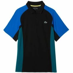 Babolat shop 26 Lacoste Men's Sport Thermo Pique Polo - Black/Blue