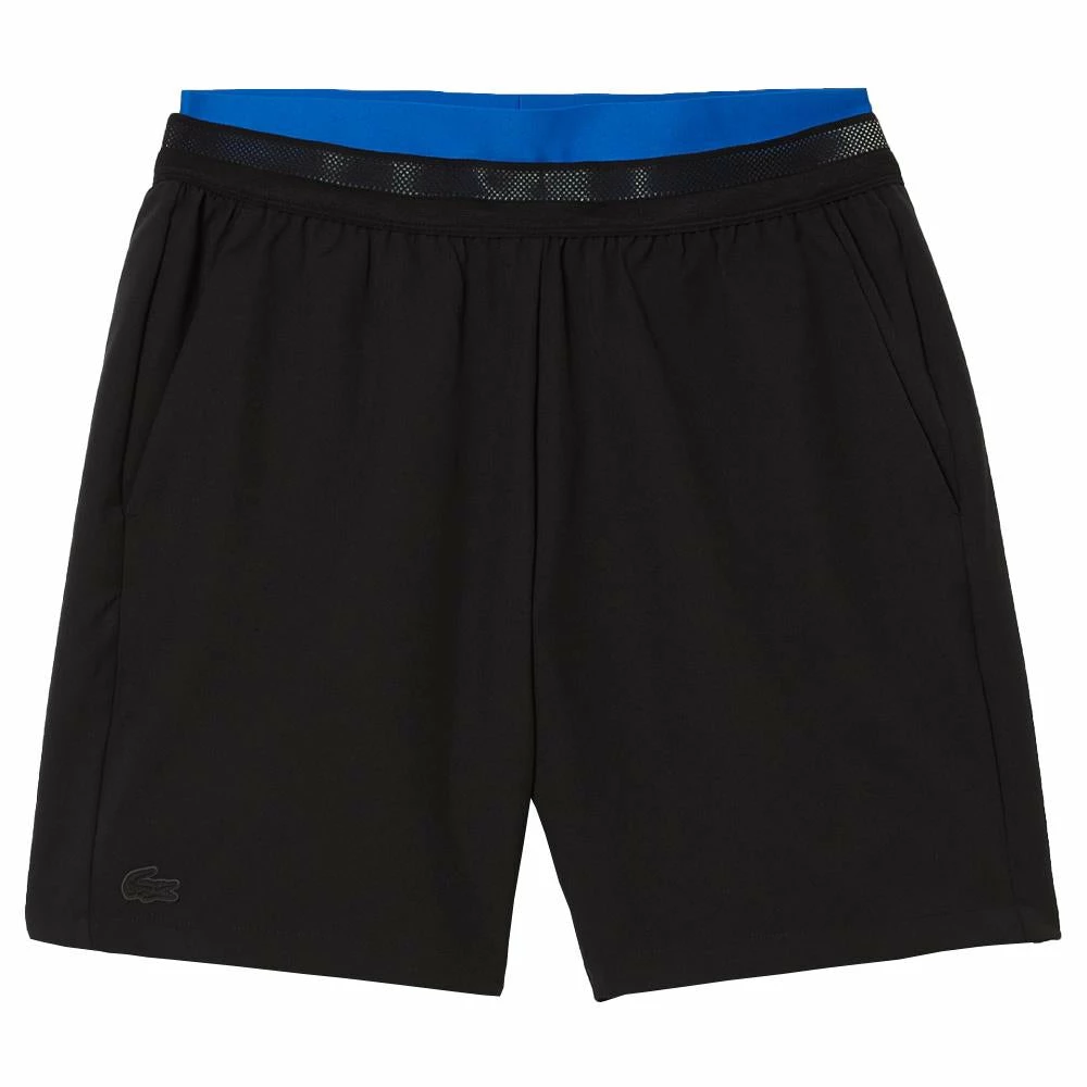 Lacoste Men's Sport 2 In 1 Shorts - Black/Blue 1 Lacoste Men's Sport 2 In 1 Shorts - Black/Blue