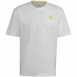 Adidas Men's Clubhouse Ballin' Tee - White