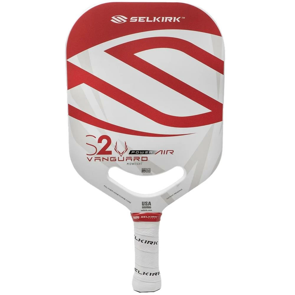 Selkirk Vanguard Power Air S2 - Red/White 1 Selkirk Vanguard Power Air S2 - Red/White