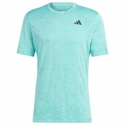 Adidas Men's Freelift Tee - Preloved Blue/Black