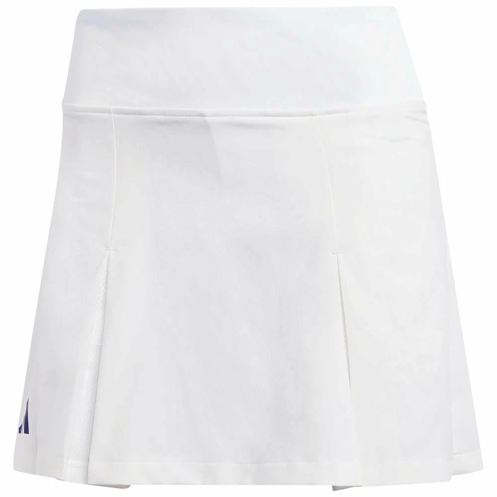 Adidas Women's Club Pleated Skort - White 1 Adidas Women's Club Pleated Skort - White