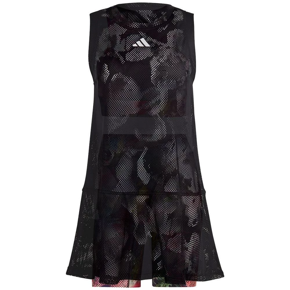 Adidas Women's Melbourne Dress - Black/Multicoloured 1 Adidas Women's Melbourne Dress - Black/Multicoloured