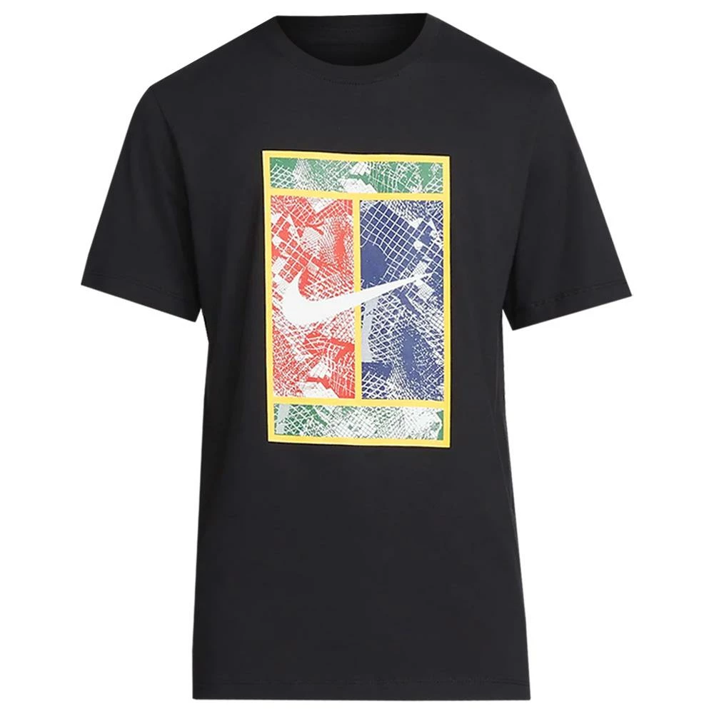 Nike Men's Heritage Tee - Black 1 Nike Men's Heritage Tee - Black